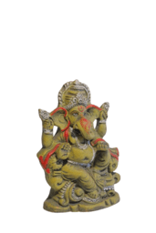 Eco Friendly Ganesha murti for Home Visarjan | Water Soluble height 6 inch | Decorative Showpiece 