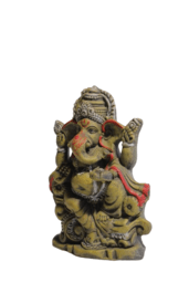 Eco Friendly Ganesha murti for Home Visarjan | Water Soluble height 6 inch | Decorative Showpiece 
