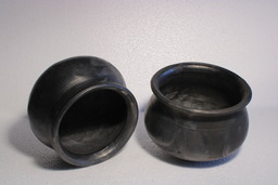 Multi Purpose Clay Kadai | Rasam Chatti | Black Chatti