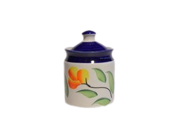 VAH Multicolor Ceramic Jars for Kitchen Storage | Ceramic Jars for Pickles & Salt Jars for Salt 250 gm