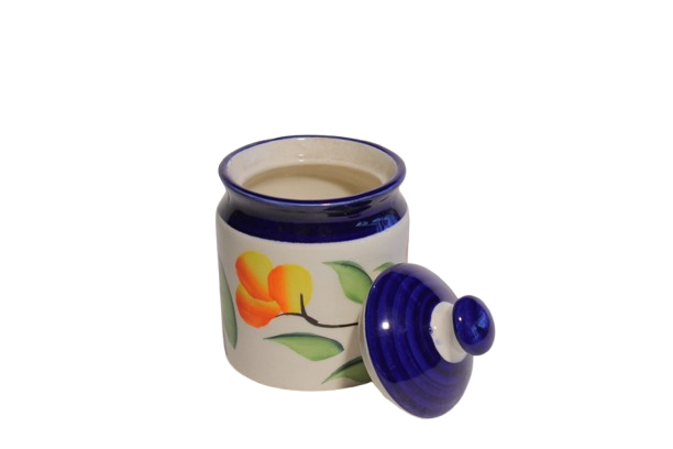 VAH Multicolor Ceramic Jars for Kitchen Storage | Ceramic Jars for Pickles & Salt Jars for Salt 250 gm