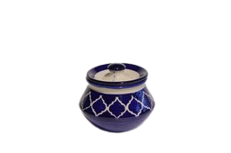 VAH Handmade Ceramic Fancy jar for Kitchen Condiment ( 150 ml )