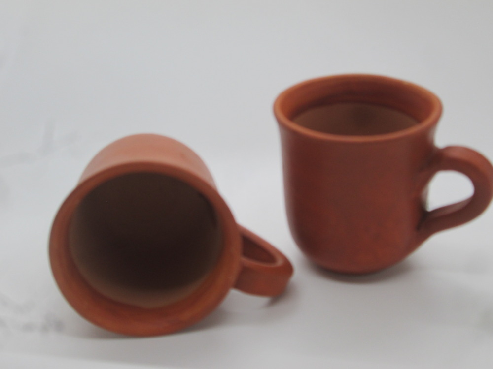 Mann Vaasam Small Handmade Tea Cup Set of 2 