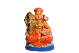 Multicolor Clay Ramanujar Chellapillai Statues Size | Dimension 15 inch