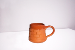 Eco friendly & Reusable Clay Tea Cup With Ceramic Coated 