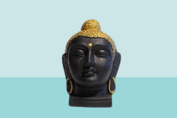 Terracotta Tabletop Decorative Buddha Idol 