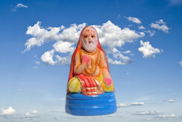 VAH Clay Sri Raghavendrar Doll | Navarahri Idol 