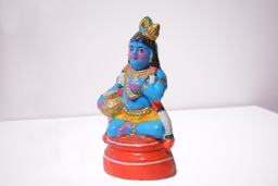 Vennai Krishna Golu Idols 6 inch Clay - Butter Krishna Mann Vaasam Kolu Bommai  | Navaratri Festival 