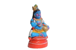 Vennai Krishna Golu Idols 6 inch Clay - Butter Krishna Mann Vaasam Kolu Bommai  | Navaratri Festival 