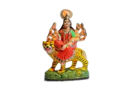 Goddess Durga Idol Durga Murti Figurine Religious Pooja Gift Items 4 inch Religious Idol & Figurine 