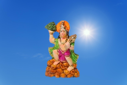 Mann Vaasam Hanuman Ji Pahad Best Handmade Finishing Golu Idols 