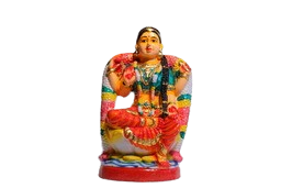 Balambigai Navaratri Golu Doll | Bala Tripura Sundari Dasara Clay Bommai 8 inch