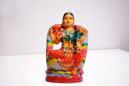 Balambigai Navaratri Golu Doll | Bala Tripura Sundari Dasara Clay Bommai 8 inch