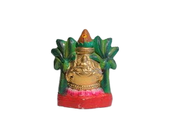 VAH Decors Pooja Kalasam for Navaratri Golu Festivals Clay Decor Showpiece 
