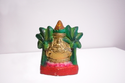 VAH Decors Pooja Kalasam for Navaratri Golu Festivals Clay Decor Showpiece 