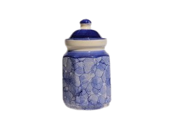 VAH Ceramic Pickle Jar for Kitchen 3d Blue | Perfect Quality Pickle Jar for Dining Table 
